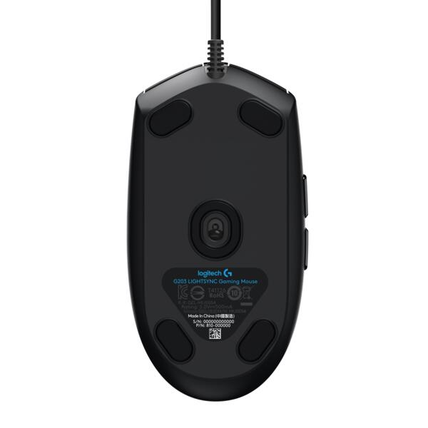 Logitech G203 Lightsync Gaming Maus