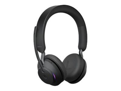 Jabra Evolve2 65 MS Stereo Headset On-Ear schwarz