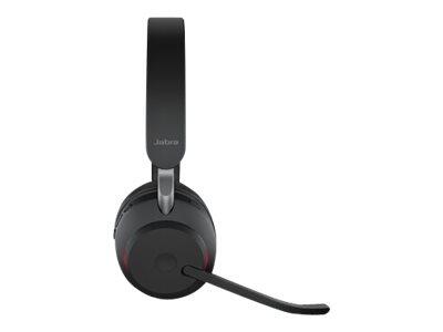 B-WARE Jabra Evolve2 65 UC Stereo Headset On-Ear schwarz
