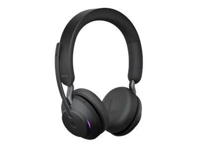 Jabra Evolve2 65 MS Stereo Headset On-Ear schwarz