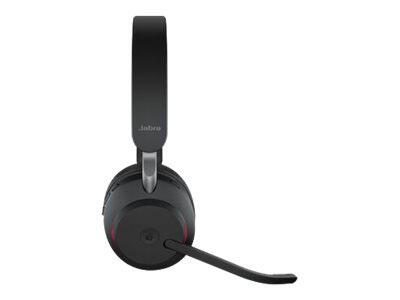 Jabra Evolve2 65 MS Stereo Headset On-Ear schwarz