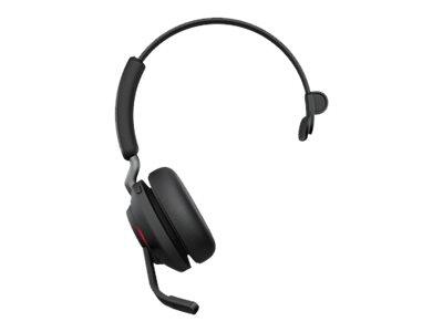 Jabra Evolve2 65 MS Mono Headset On-Ear schwarz