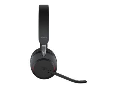 Jabra Evolve2 65 MS Stereo Headset On-Ear schwarz