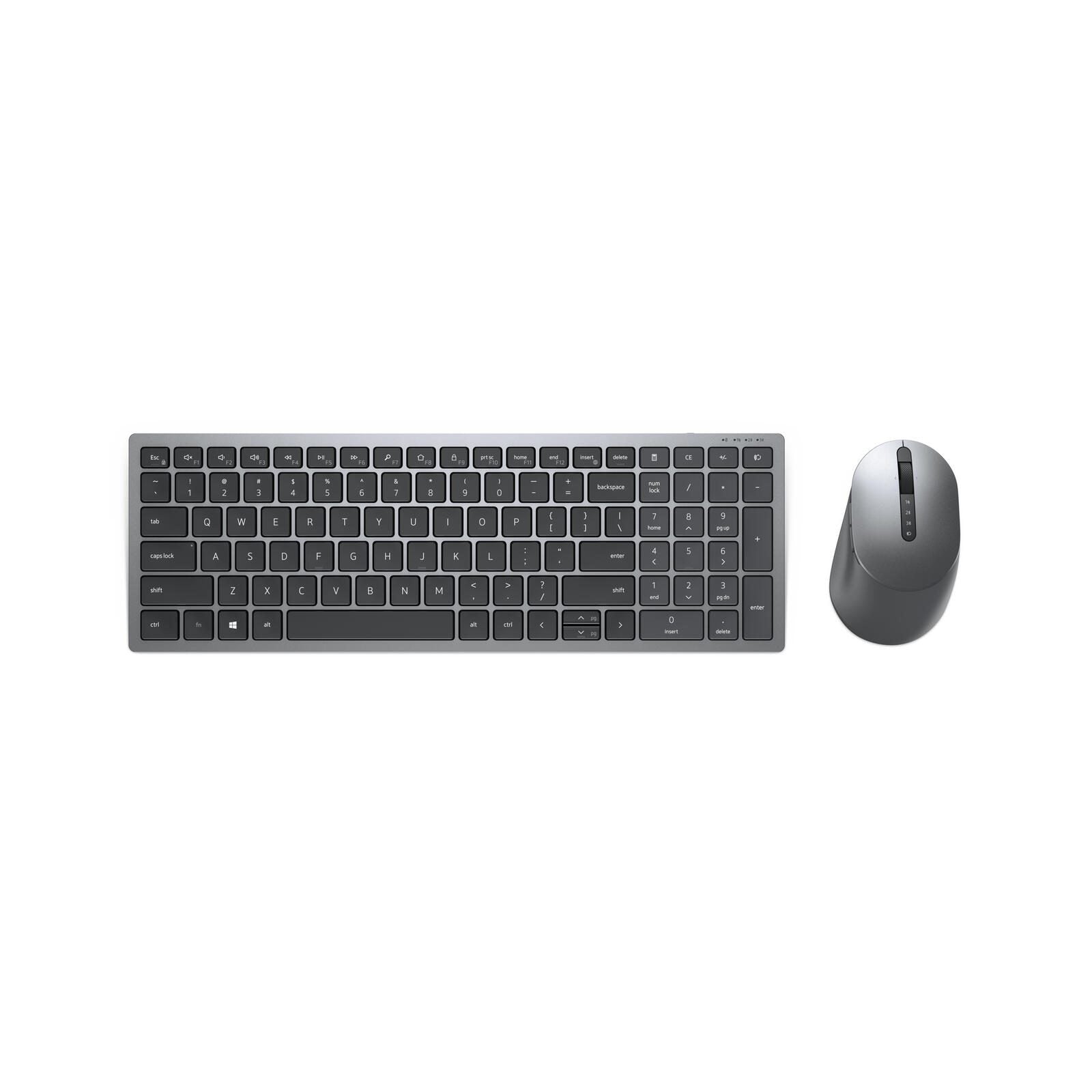 Dell KM7120W Tastatur-und-Maus-Set grau