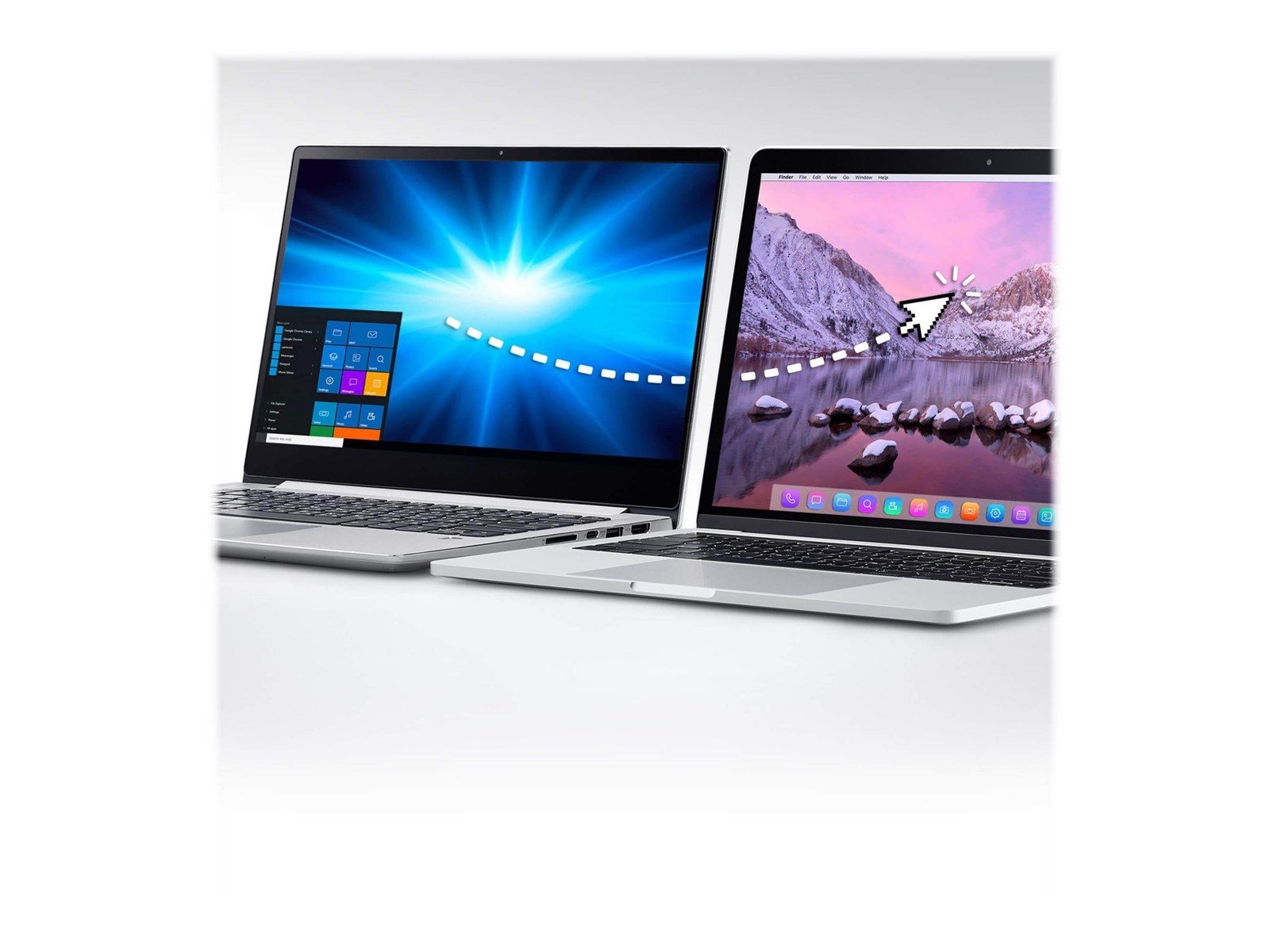 ATEN 2x4 USB-C Gen2 Peripheral Sharing Switch USB-Hubs - 4 - Grau