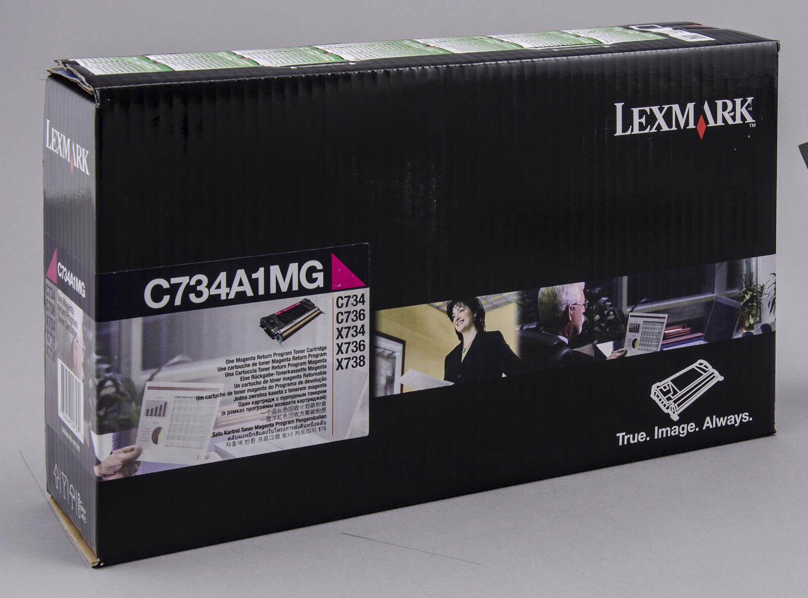 Lexmark Original Toner magenta 6.000 Seiten (C734A1MG) für C734dn/dtn/dw/n, C736dn/dtn/n, X734de, X736de, X738de/dte