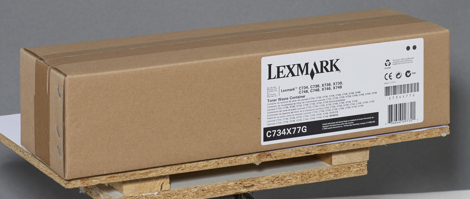 Lexmark Original Resttonerbehälter 25.000 Seiten (C734X77G)