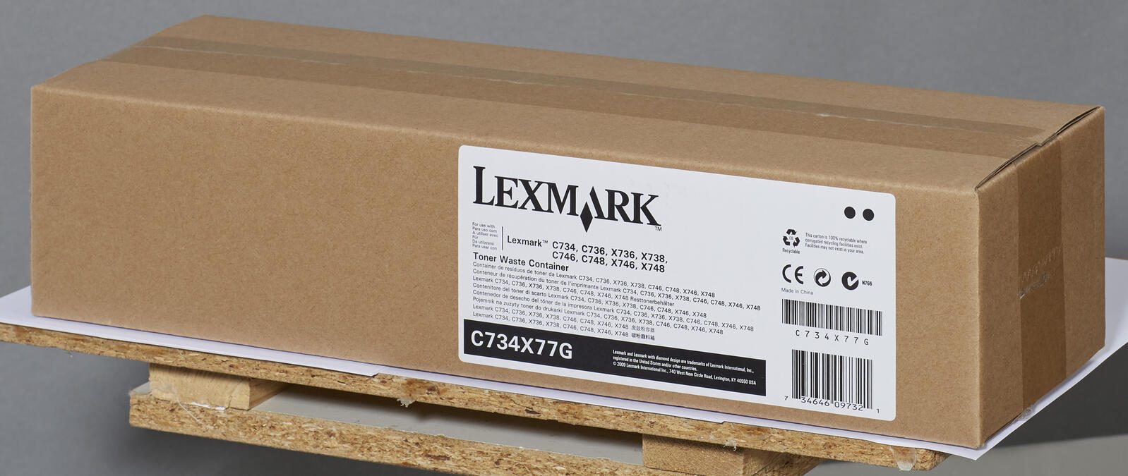 Lexmark Original Resttonerbehälter 25.000 Seiten (C734X77G)