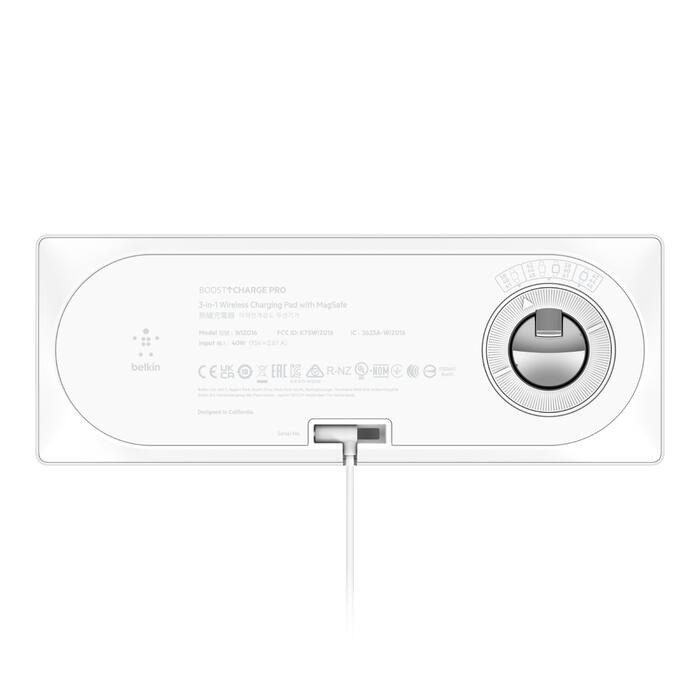 Belkin BoostCharge Pro kabelloses 3-in-1 Ladegerät mit MagSafe