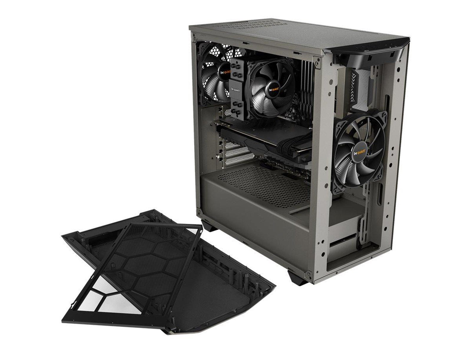 be quiet! Pure Base 500 TG - Black - Gehäuse - Miditower - Schwarz