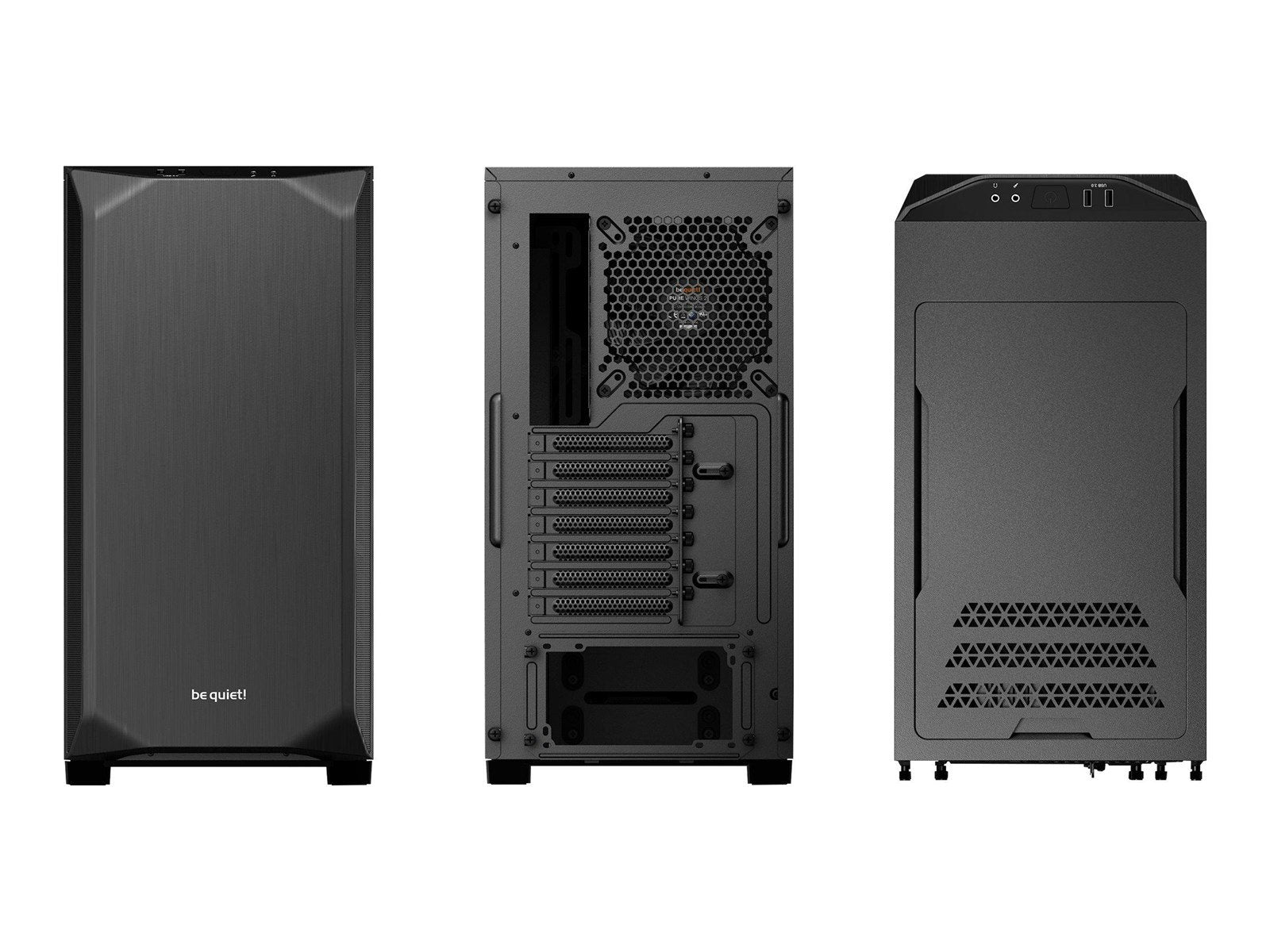 be quiet! Pure Base 500 - Black - Gehäuse - Miditower - Schwarz
