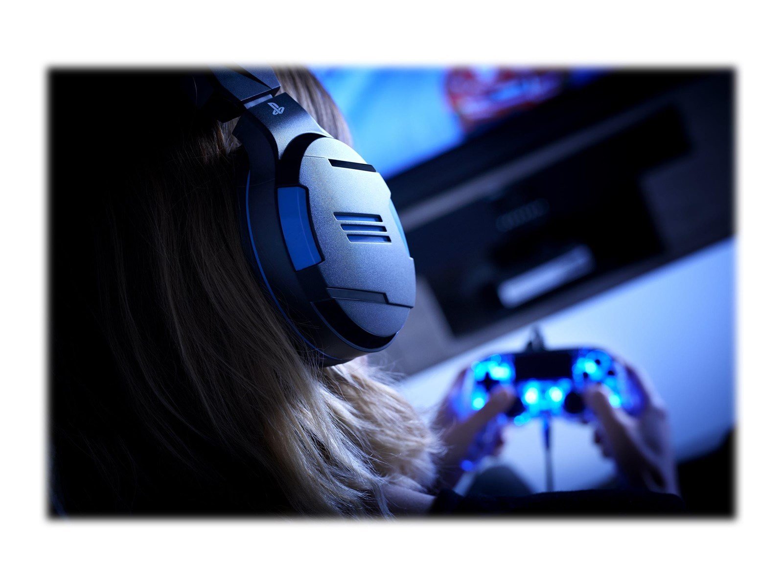 BigBen Interactive PS4/PS5 Gaming Headset V3 - Blue