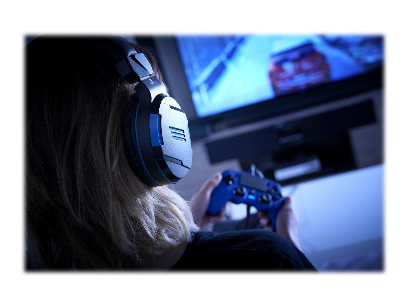 BigBen Interactive PS4/PS5 Gaming Headset V3 - Blue