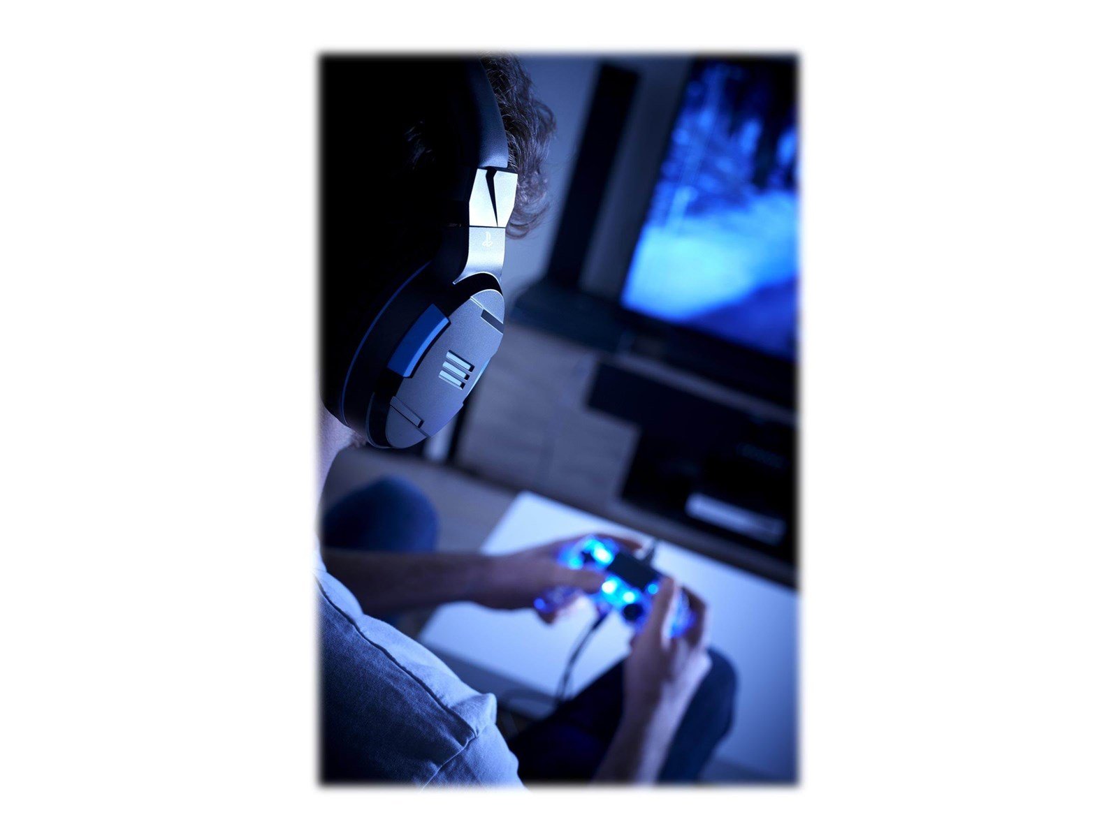 BigBen Interactive PS4/PS5 Gaming Headset V3 - Blue