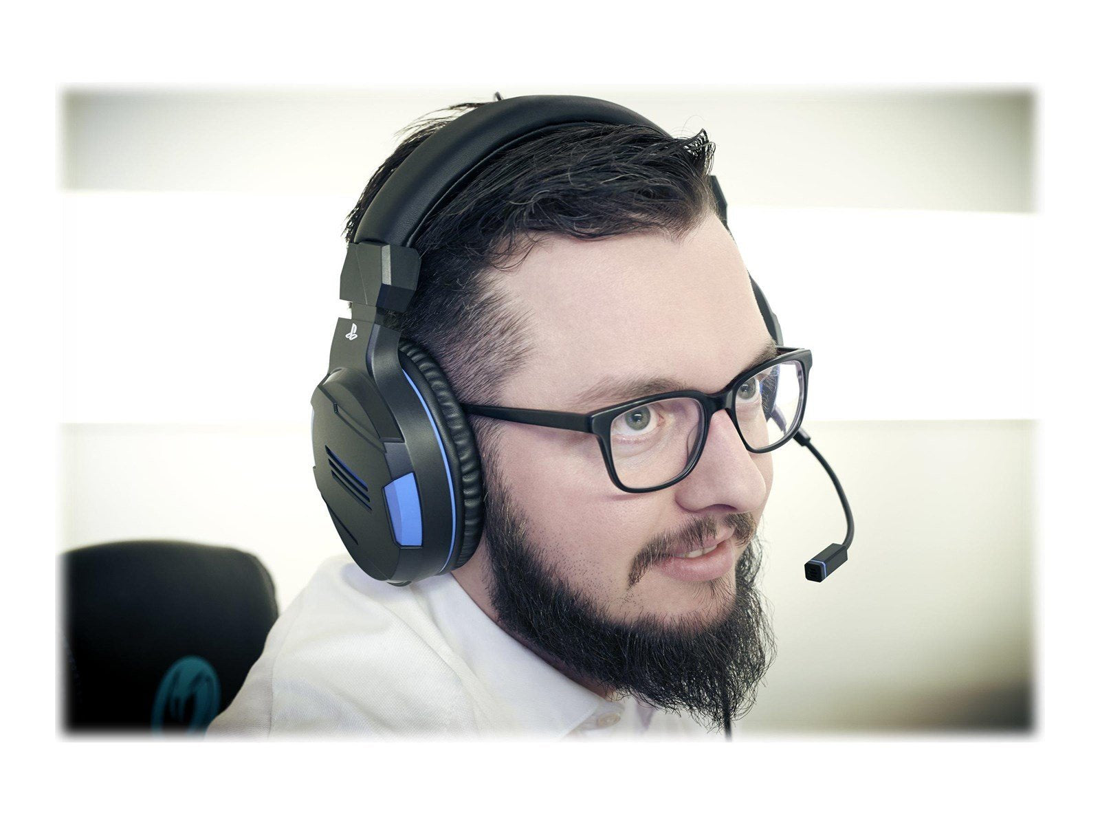 BigBen Interactive PS4/PS5 Gaming Headset V3 - Blue