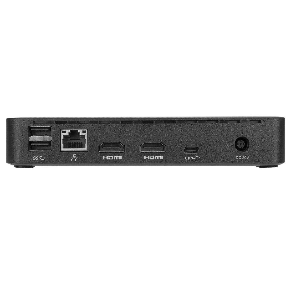 Targus Universelle USB-C DV4K Dockingstation mit 65 W Stromversorgung
