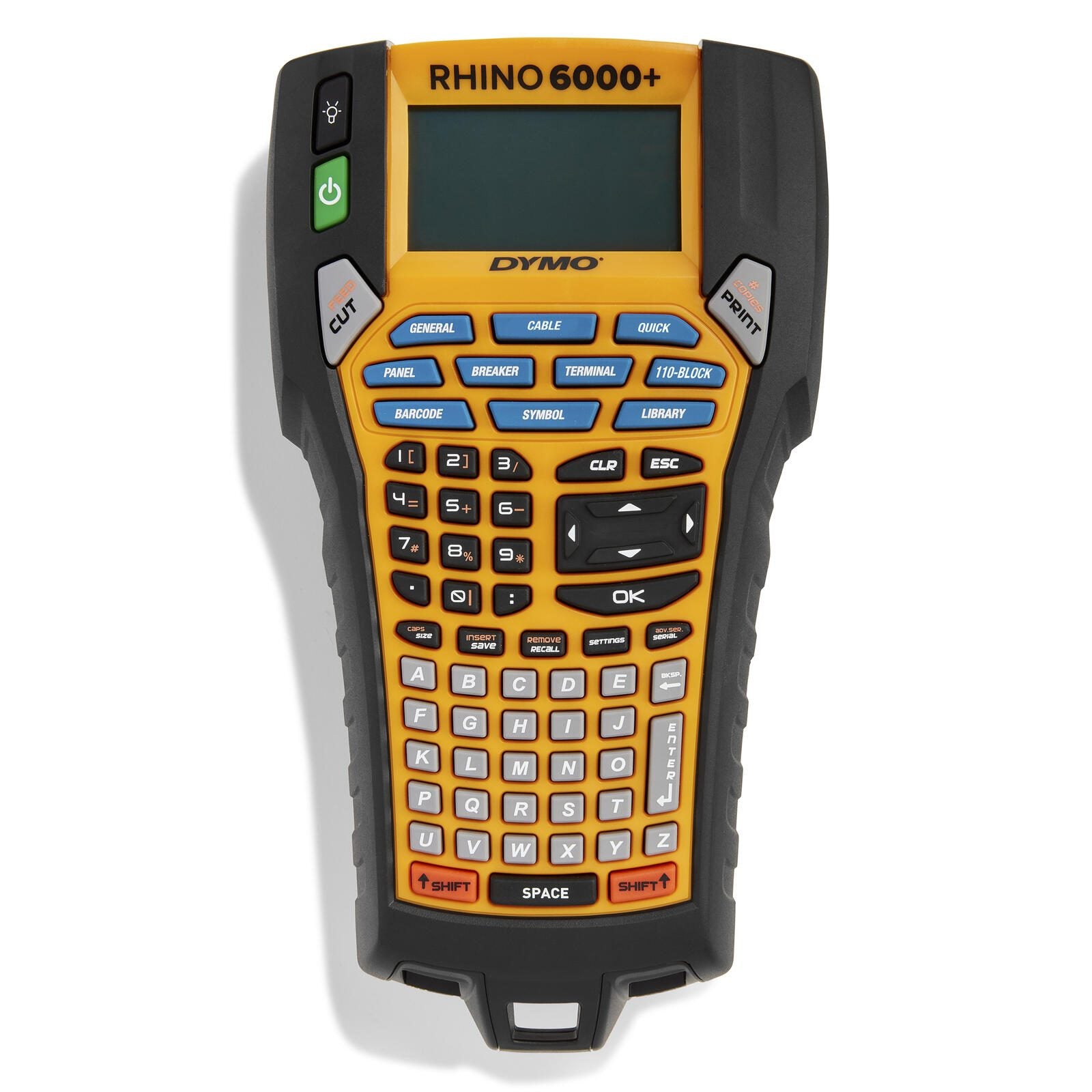 DYMO® Rhino 6000+ Industrielles Beschriftungsgerät, USB - Anschluss, ABC-Tastatur, im KofferSet
