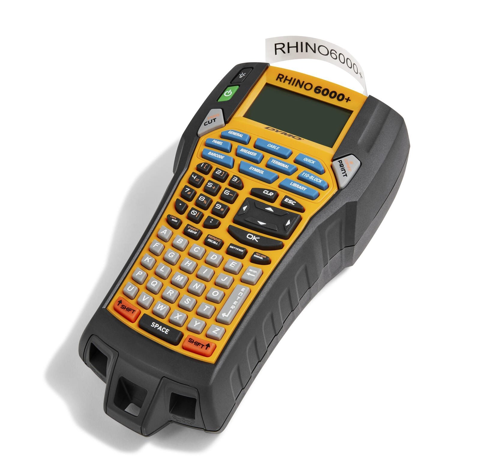 DYMO® Rhino 6000+ Industrielles Beschriftungsgerät, USB - Anschluss, ABC-Tastatur, im KofferSet