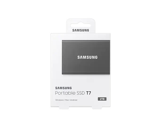 Samsung Portable SSD T7 1TB für PC/Mac (gray)