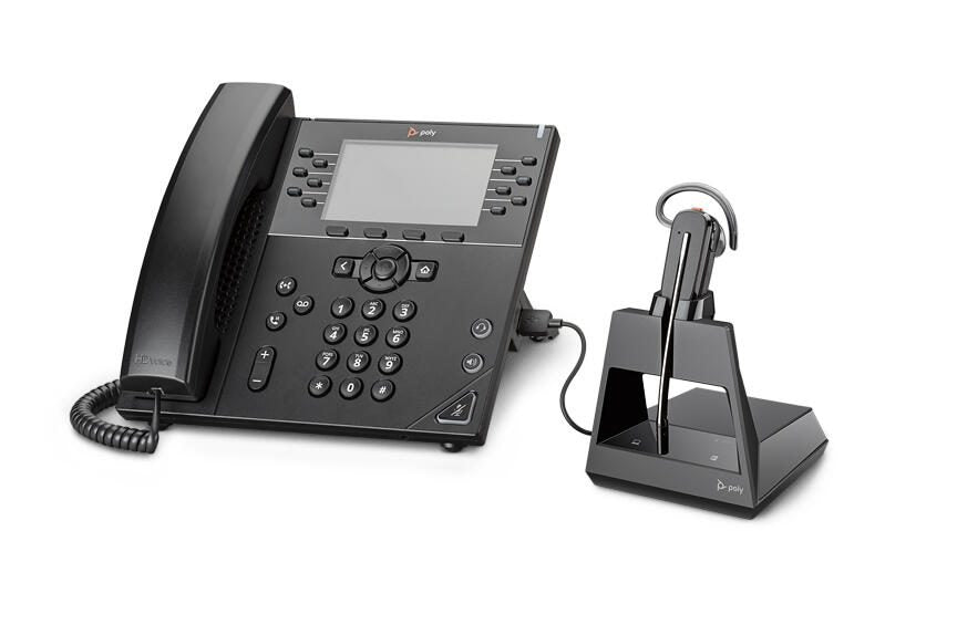 Poly Voyager 4245 Office Mono konvertierbares Headset (Bluetooth, USB)