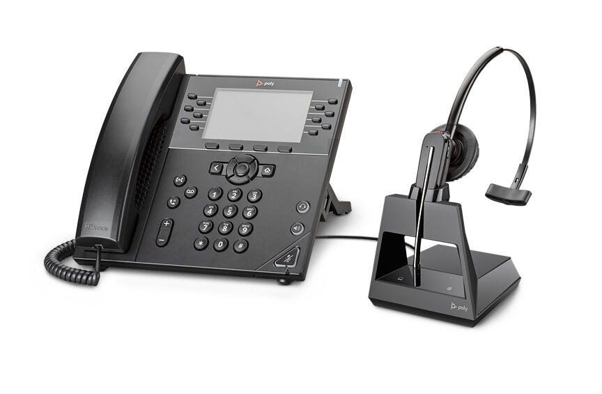 Poly Voyager 4245 Office Mono konvertierbares Headset (Bluetooth, USB)