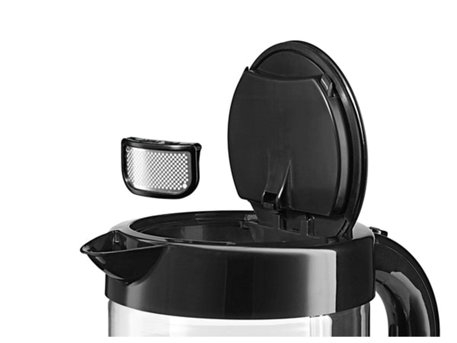 Bosch Wasserkocher TWK70B03 - Schwarzes Glas - 2400 W