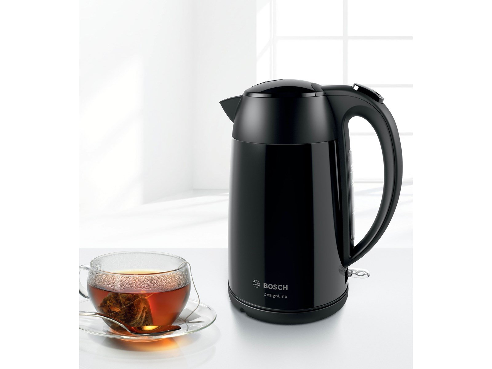 Bosch Wasserkocher TWK3P423 - Schwarz - 2400 W