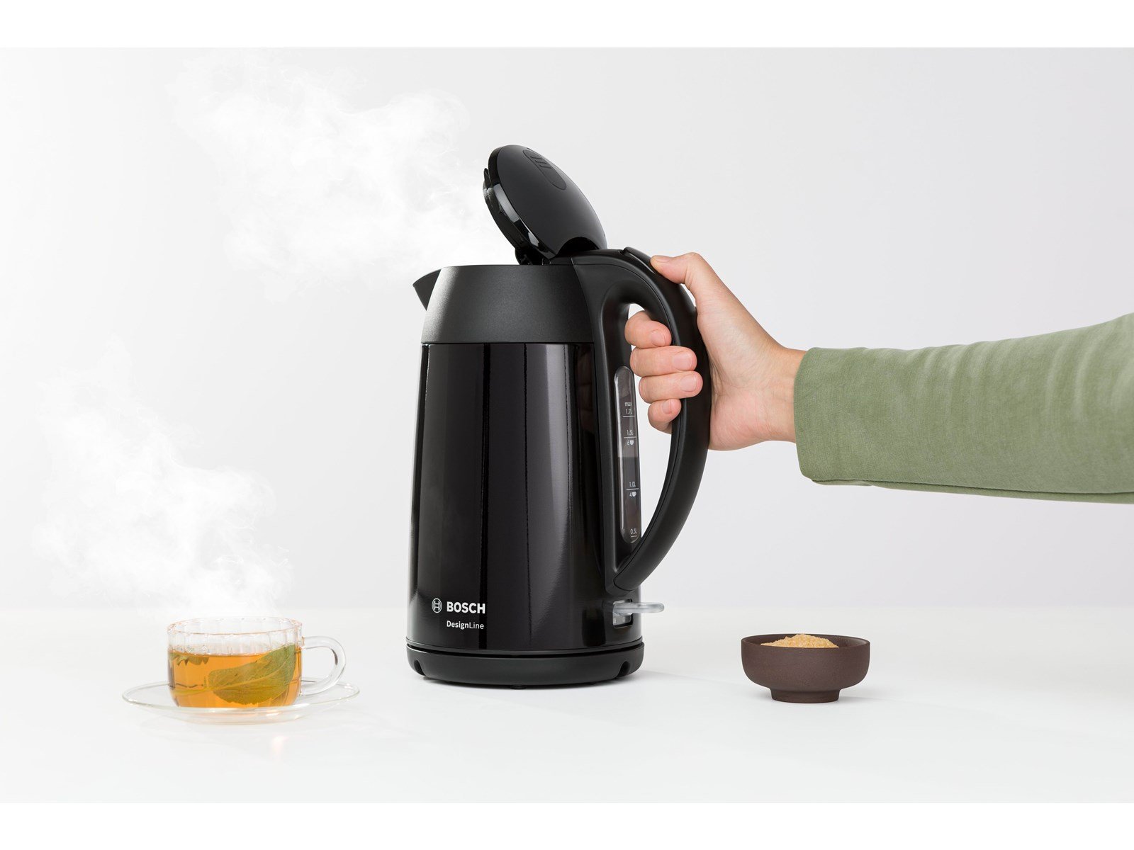 Bosch Wasserkocher TWK3P423 - Schwarz - 2400 W