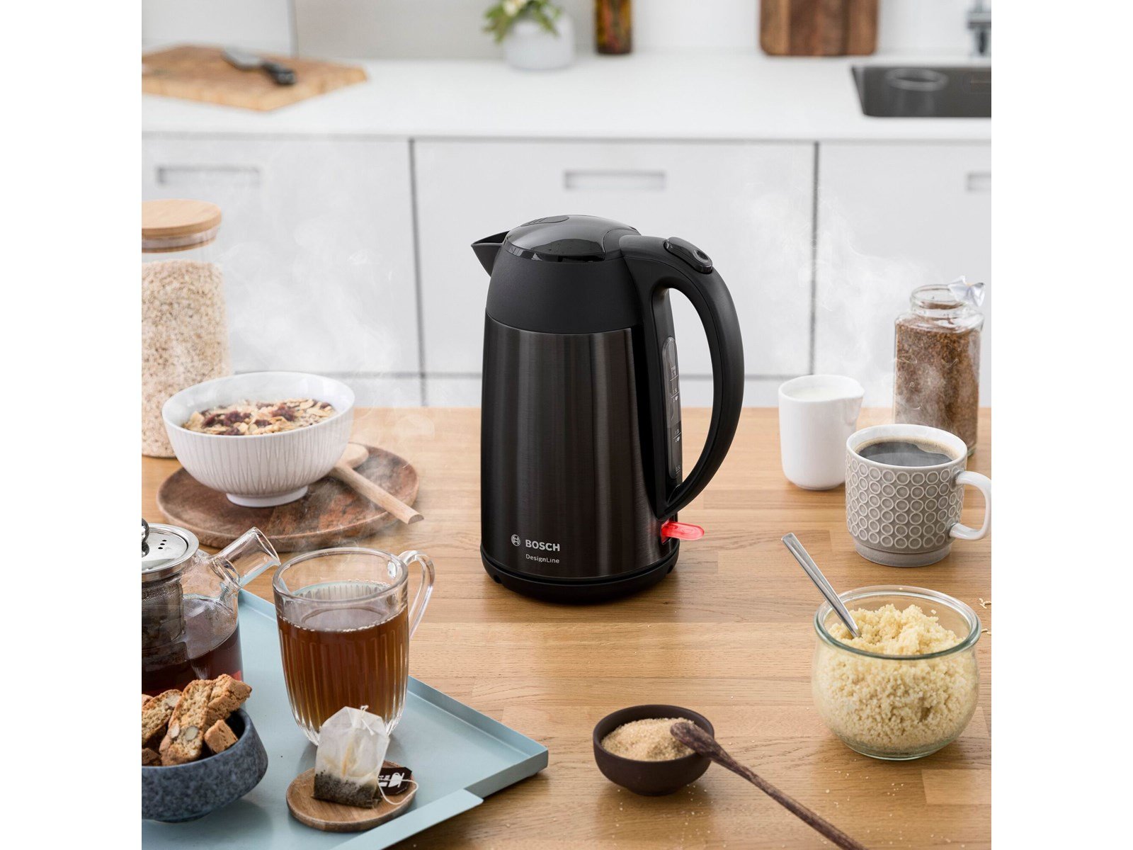 Bosch Wasserkocher TWK3P423 - Schwarz - 2400 W