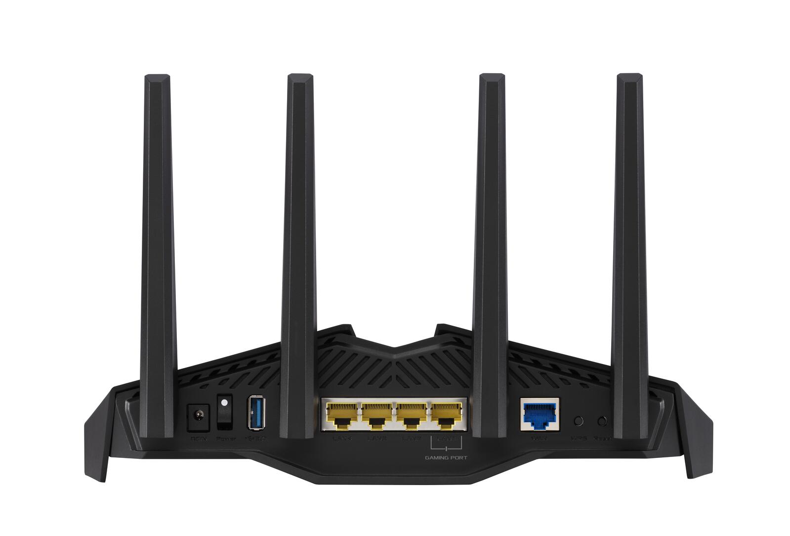 ASUS RT-AX82U V2 AX5400 Dual Band Gigabit kombinierbarer Router (Tethering als 4G und 5G Router-Ersatz, WiFi 6 802.11ax,