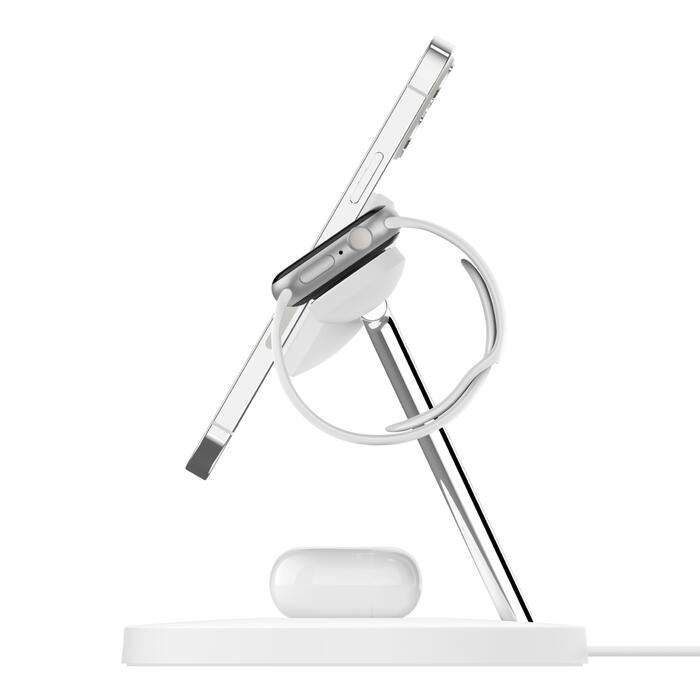 Belkin BoostCharge Pro kabelloses 3-in1- Ladegerät mit MagSafe