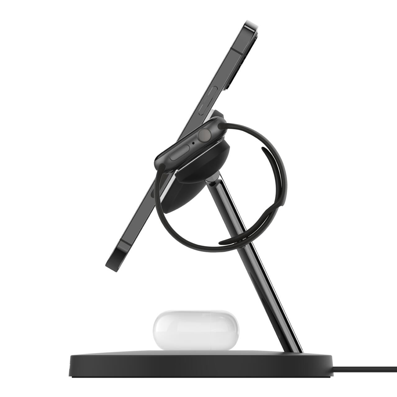 B-WARE Belkin BoostCharge Pro kabelloses 3-in1- Ladegerät mit MagSafe