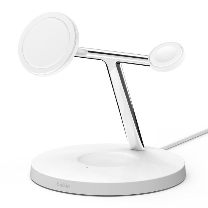 Belkin BoostCharge Pro kabelloses 3-in1- Ladegerät mit MagSafe