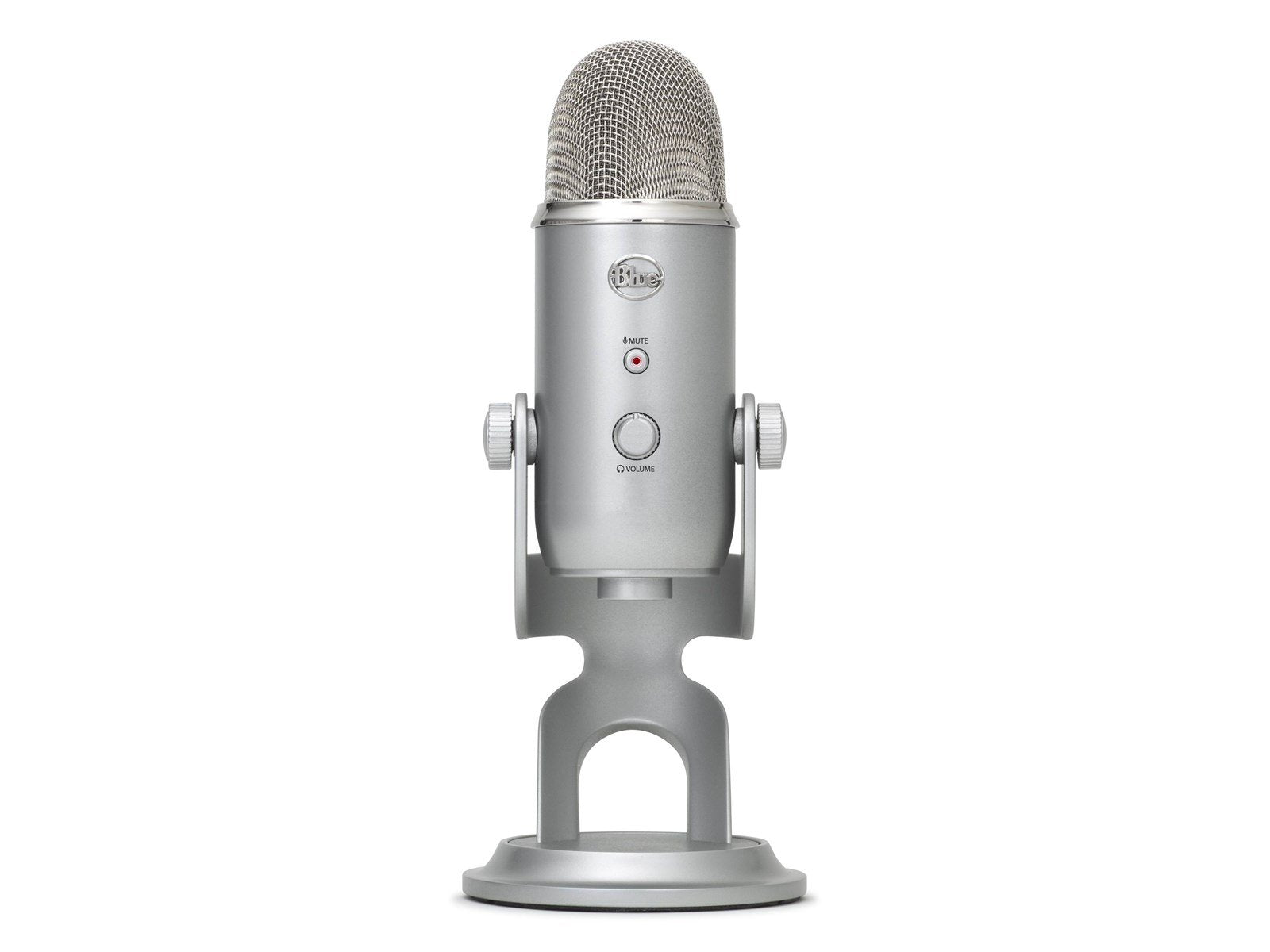 Blue Mic Yeti USB - Silver - Microphone for Windows PC and Mac