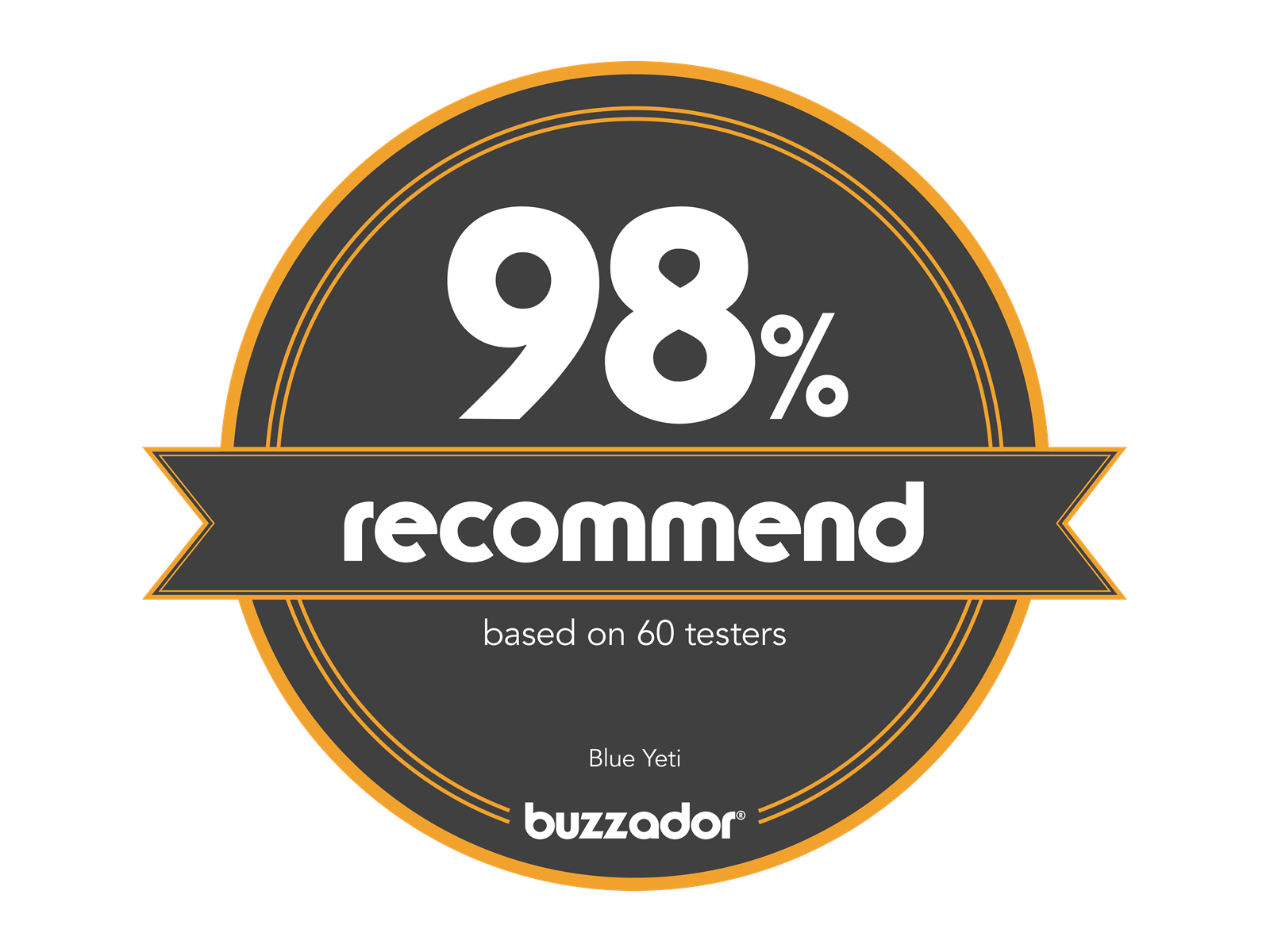 Blue Mic Yeti USB - Silver - Microphone for Windows PC and Mac