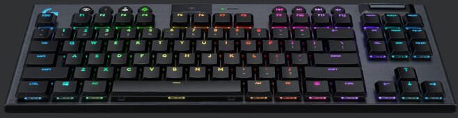 Logitech G915 TKL kabellose mechanische Lightspeed RGB Gaming Tastatur