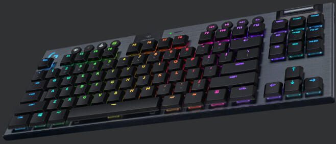 Logitech G915 TKL kabellose mechanische Lightspeed RGB Gaming Tastatur