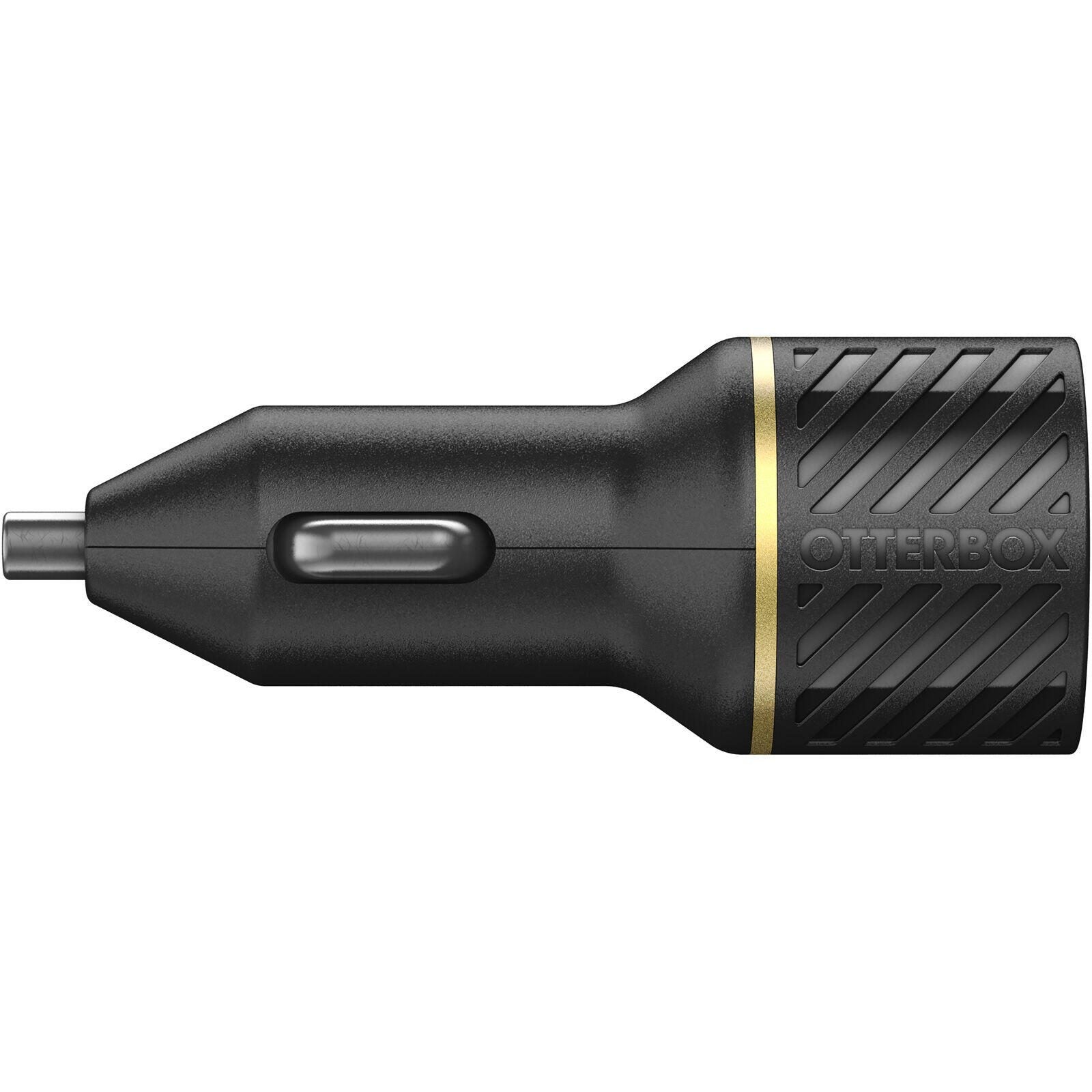 OtterBox 30 Watt Premium Auto-Ladegerät mit USB-C und USB-A (Schwarz)
