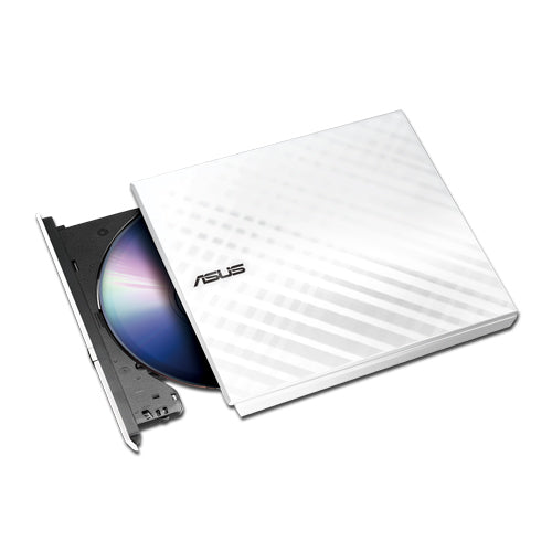 ASUS SDRW-08D2S-U EXT Slim USB Lite White Retail Wave- extern re