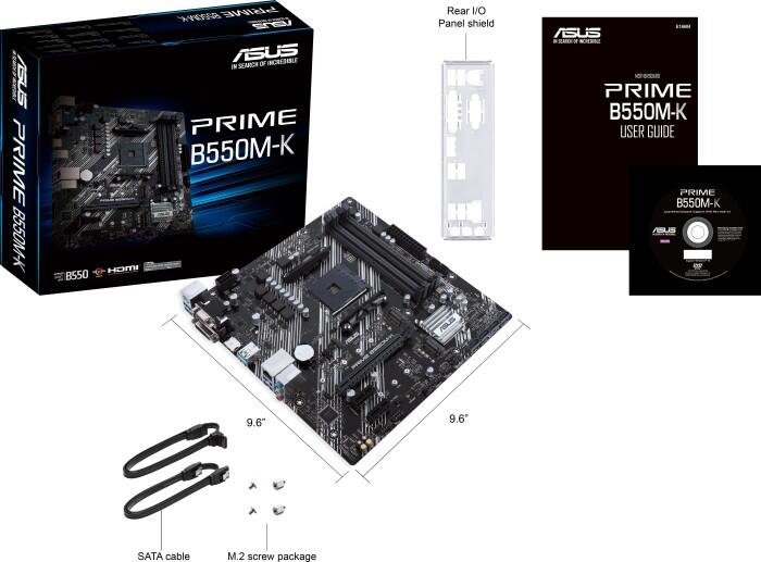 ASUS PRIME B550M-K micro-ATX
