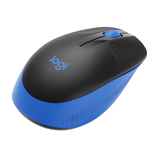 Logitech M190 Full-Size Wireless Maus (kabellos, blau)