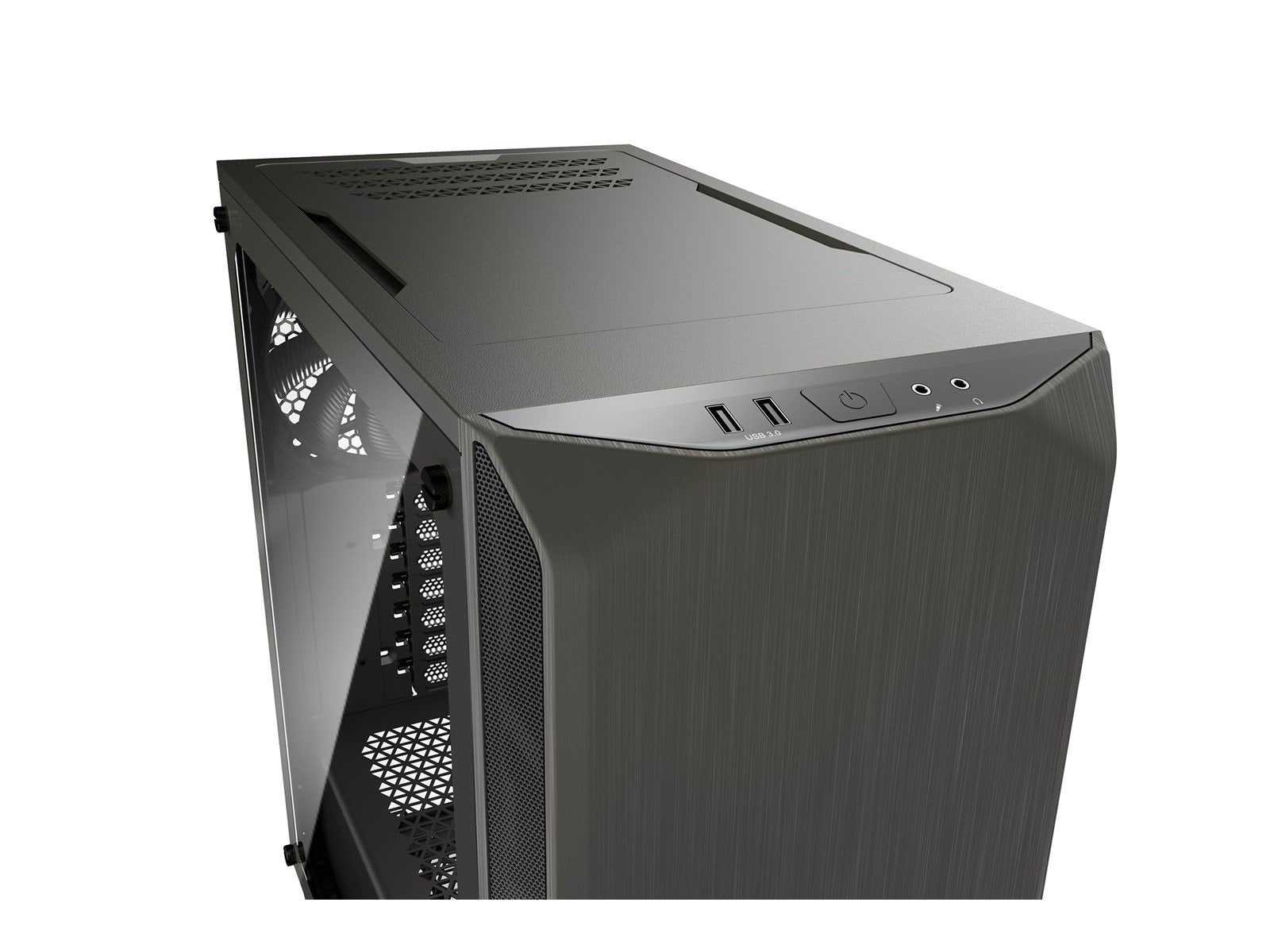 be quiet! Pure Base 500 TG - Metallic Gray - Gehäuse - Miditower - Grau