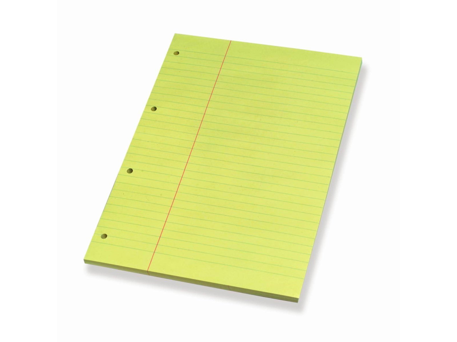Bantex  Legal Pad Yellow A4 W/Margin