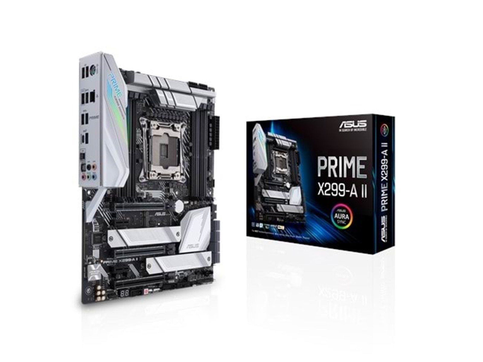 ASUS PRIME X299-A II Mainboard - Intel X299 - Intel LGA2066 socket - DDR4 RAM - ATX