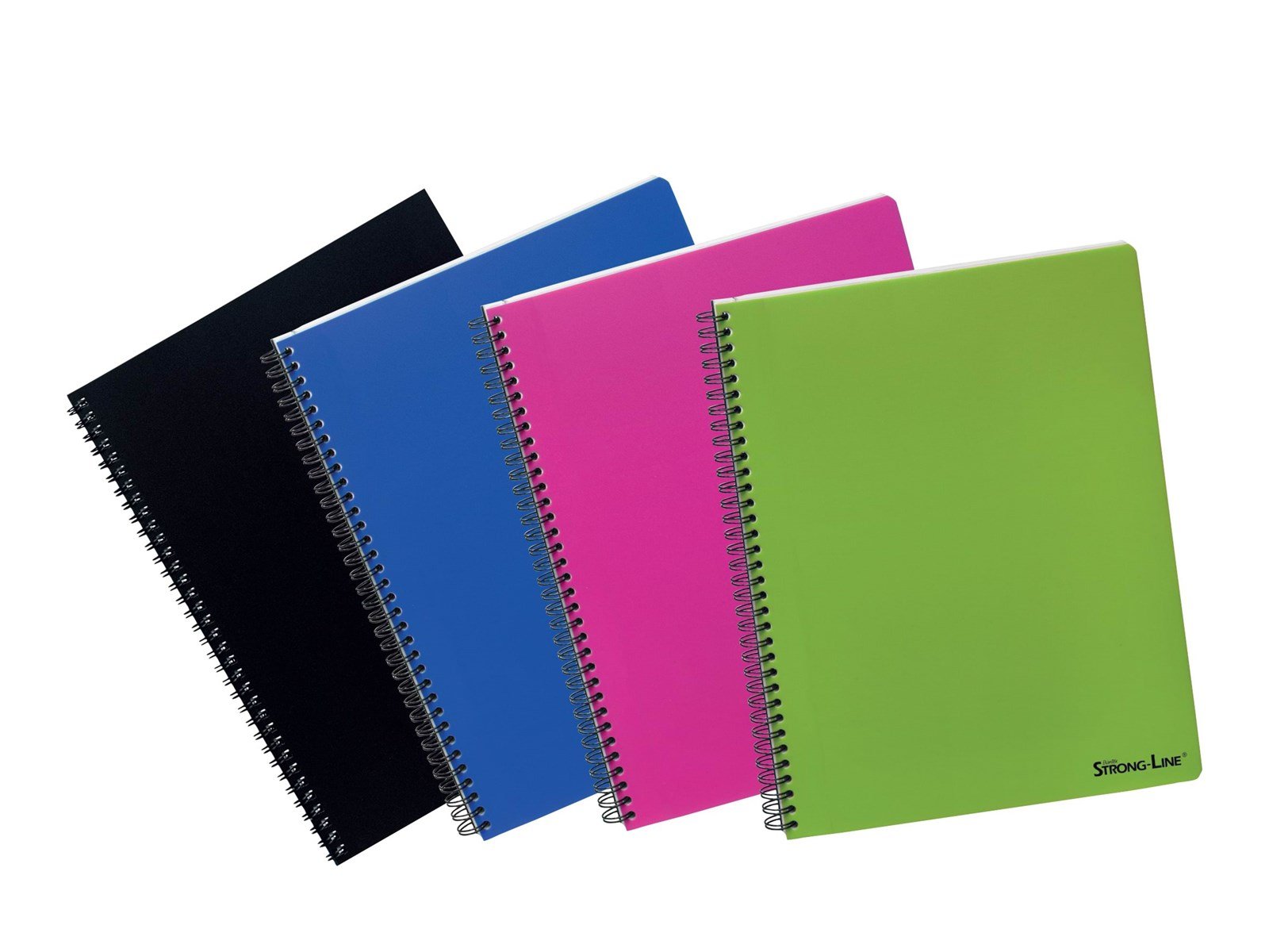 Bantex  Strong-Line College Pad A5 Ruled Black
