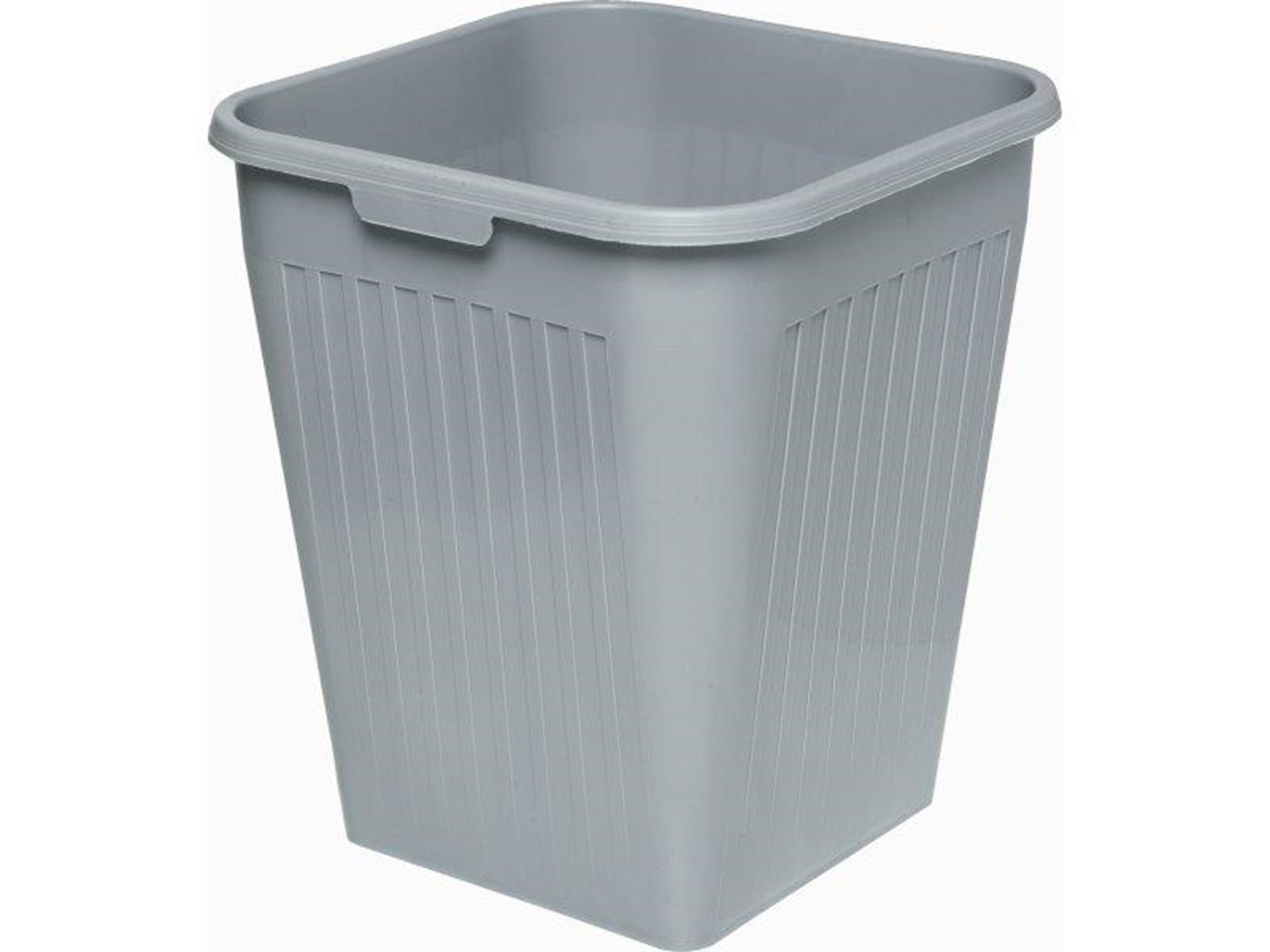 Bantex Waste Paper Baskets 25 L Grey