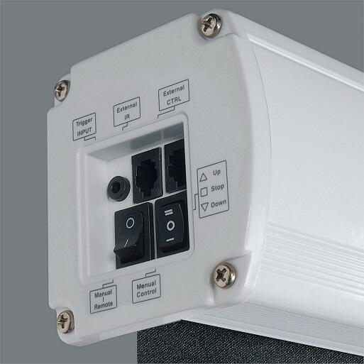 Optoma DE-9106EGA motorisierte Leinwand für Wand-/Deckenmontage, 16:9, (106') 269 cm
