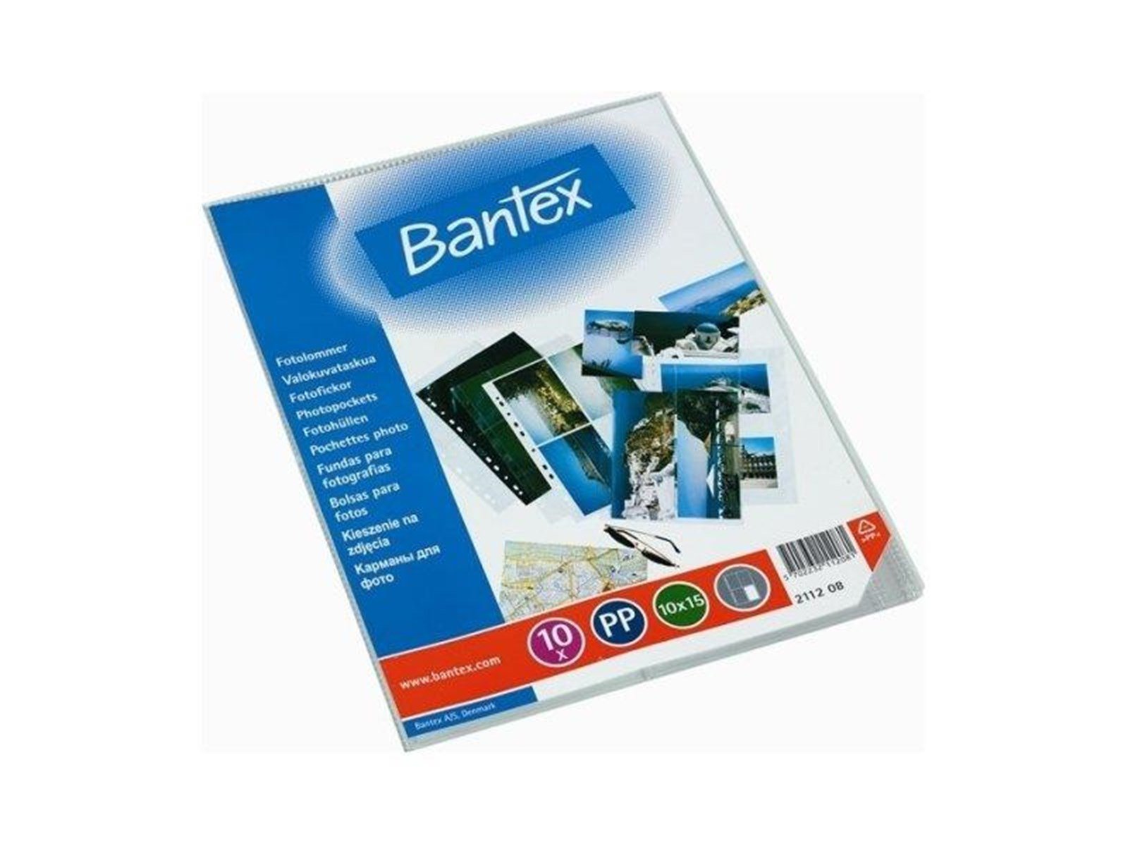 Bantex  Photo Pocket 0.1 Mm 25 Pockets Transparant