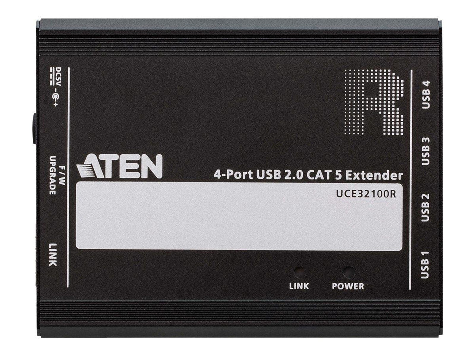 ATEN 4-Port USB 2.0 CAT 5 Extender (up to100m)