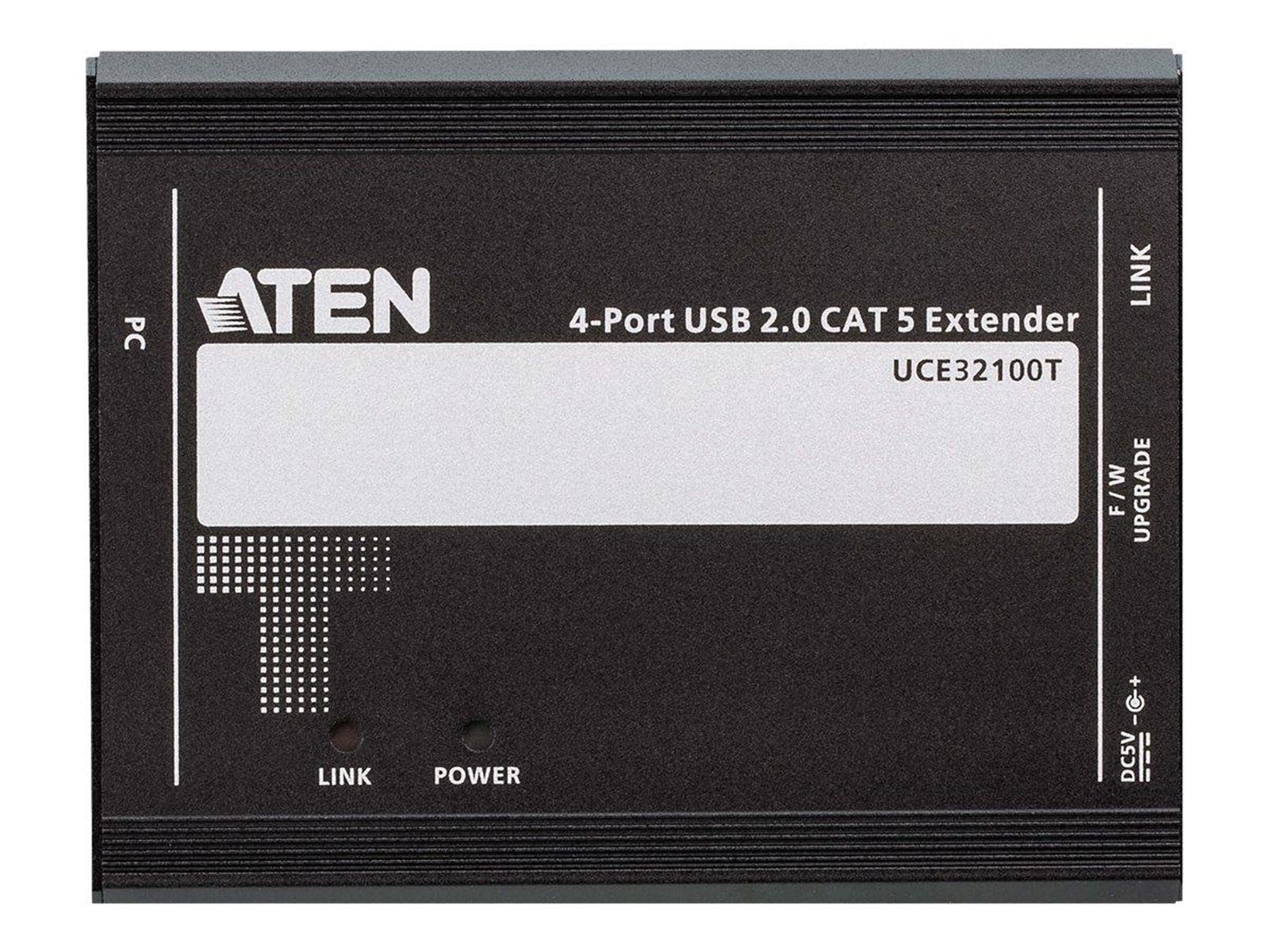 ATEN 4-Port USB 2.0 CAT 5 Extender (up to100m)
